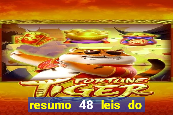 resumo 48 leis do poder pdf